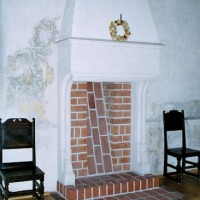 Veckans hus: Öppen spis / Fireplace